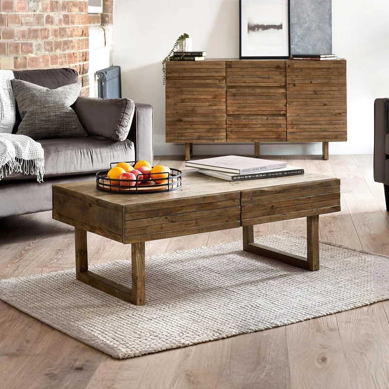Julian Bowen Woburn 2 Drawer Coffee Table