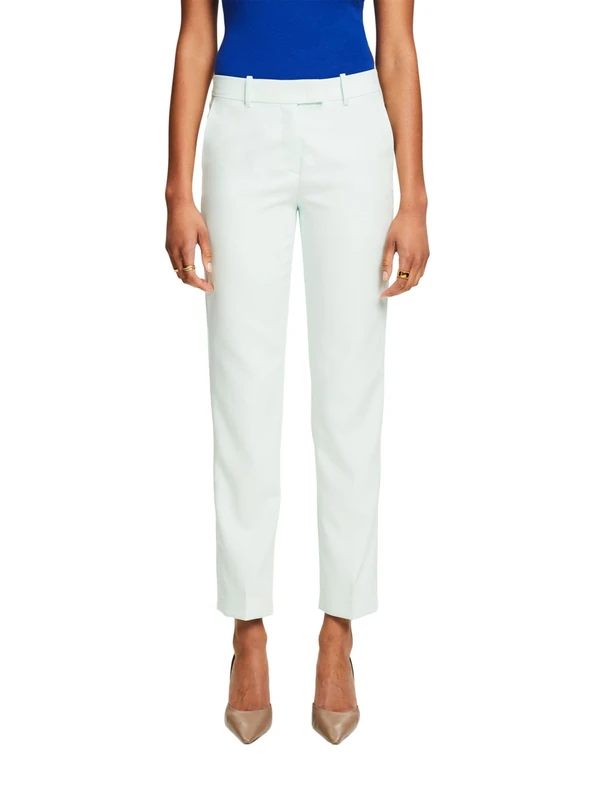 ESPRIT Women's 024ee1b316 Pants, 390/Light Aqua Green, 32W x 32L