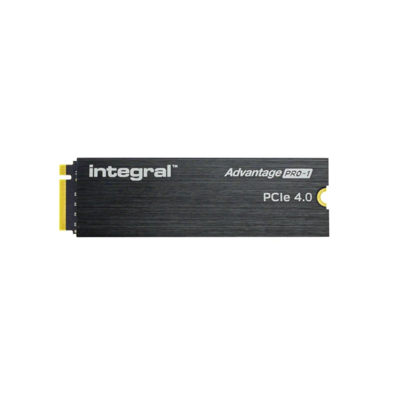 Integral Advantage PRO-1 4TB SSD NVME M.2 2280 PCIe Lightning-Fast Gen4x4 R-7400MB/s W-6700MB/s Solid State Drive Built-in Heatsink Compatible With PS5