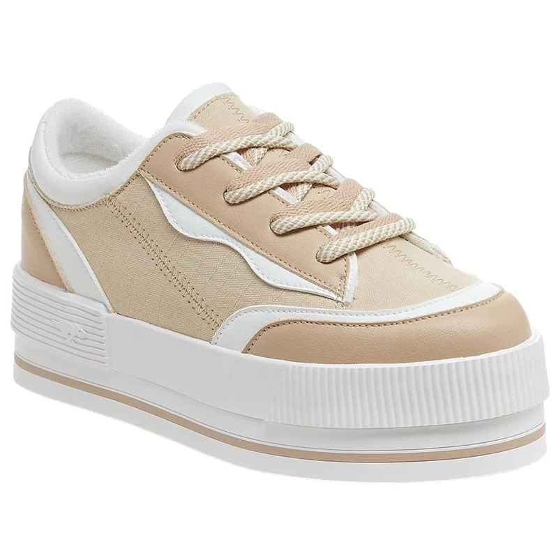 Rocket Dog Womens/Ladies Wink Platform Trainers (6 UK) (Camel) - Image 1