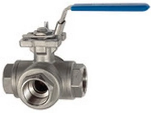 Riegler 11082 F-ES 3 Way Ball Valve