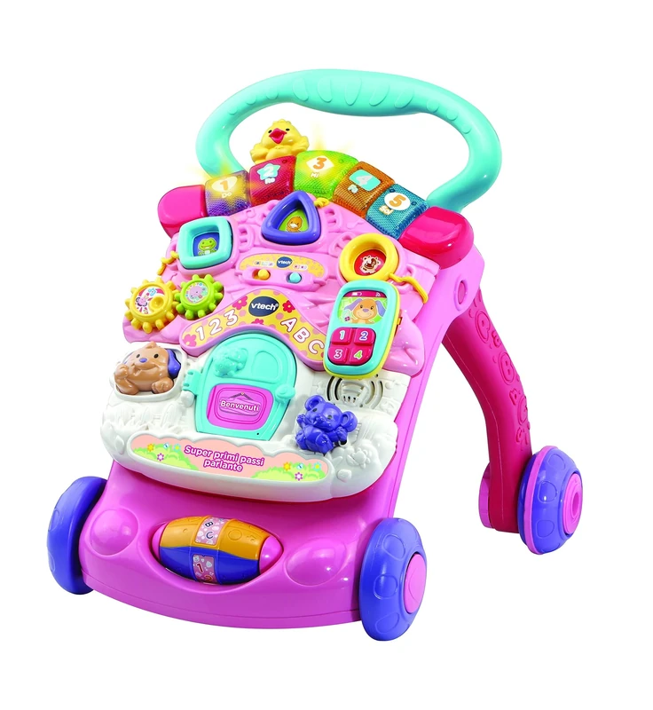 Super First Steps Talking 2 in 1 - Pink