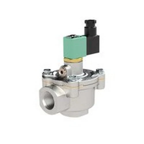RIEGLER 199902 Impulse Diaphragm Valve NC 230 V 50-60 Hz Int. Pilot Control G 1 1/2-1 Piece