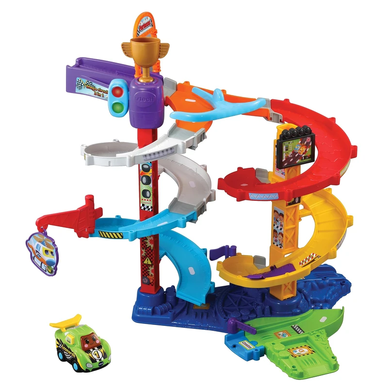 VTech Vroom Vroom Go 2 in 1 Mega Circuit - Italian Language