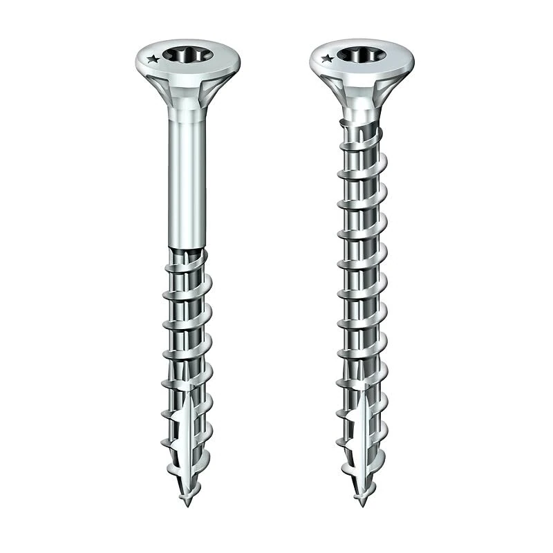 Tubconcept VYNEX Countersunk Star Head Rocket Screws 6 x 110/70 Zinc Plated Steel Box of 100-351400025074