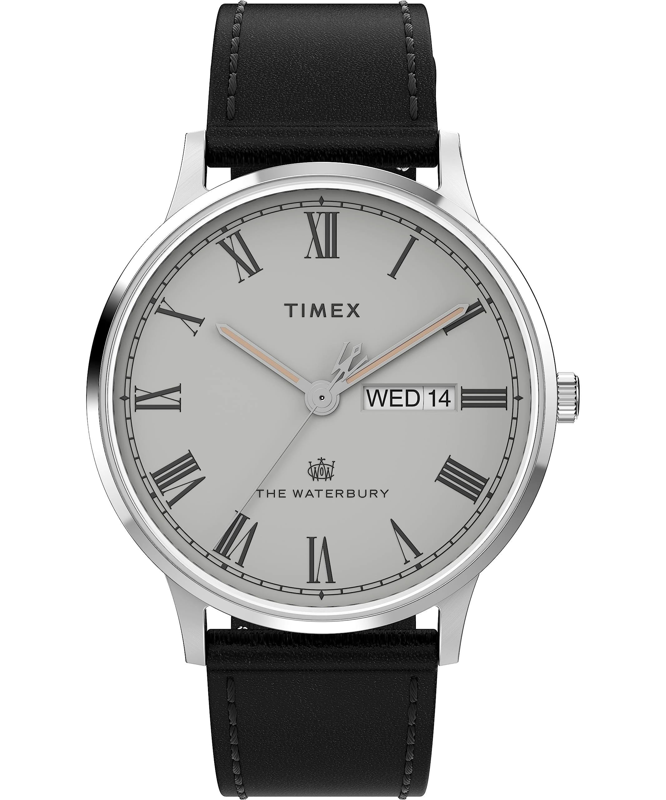 Timex Waterbury Men's 40mm Quick Release Leather Strap Watch TW2W46900