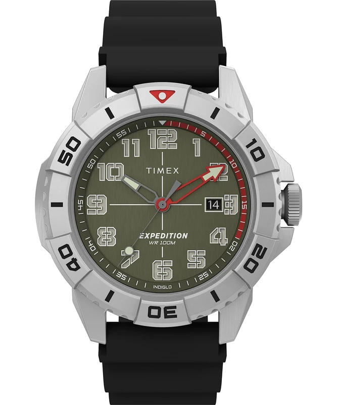 Timex Expedition North Men's 42mm Two- Piece Silicone Strap Watch TW2W46700