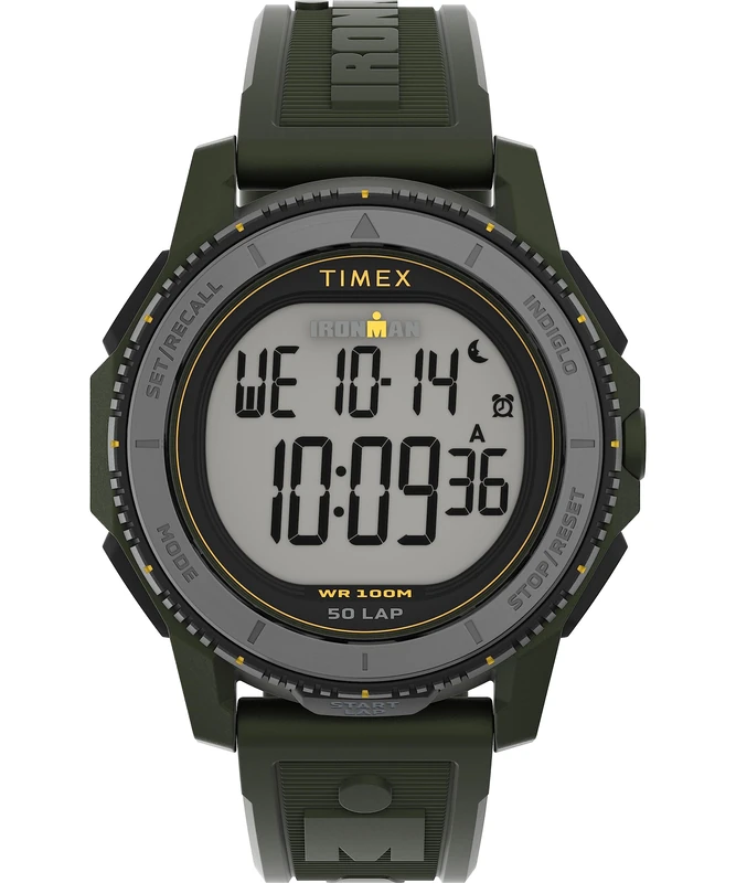 Timex Ironman Adrenaline Men's 46.5 mm Polyurethane Strap Watch TW5M58000