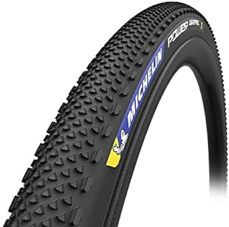 Michelin Power Gravel Tyre – Classic Tan, 700 x 40c Tubeless Ready – High‑Volume Mixed Terrain Gravel Tyre