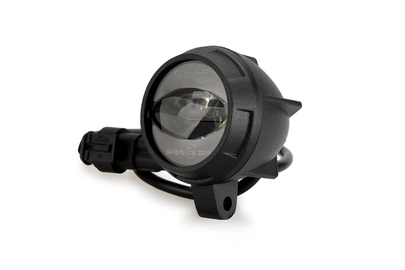 Puig 21373N Spare - Auxiliary Headlight Homologated Beam 2.0. Black