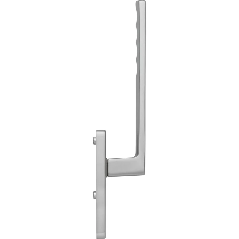 HOPPE 11598736 Toulon Lifting Sliding Door Handle Inside UG, Length 253, Aluminium Stainless Steel Effect, Lochung: ungelocht | Edelstahl-Effekt