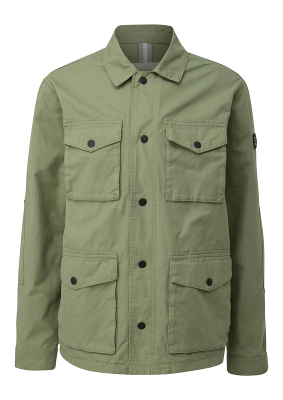 s.Oliver Men's Outdoor Jacket, 7390 Green, S