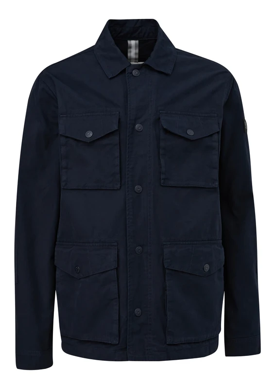 s.Oliver Men's Outdoor Jacket, 5978 Blue, XXL