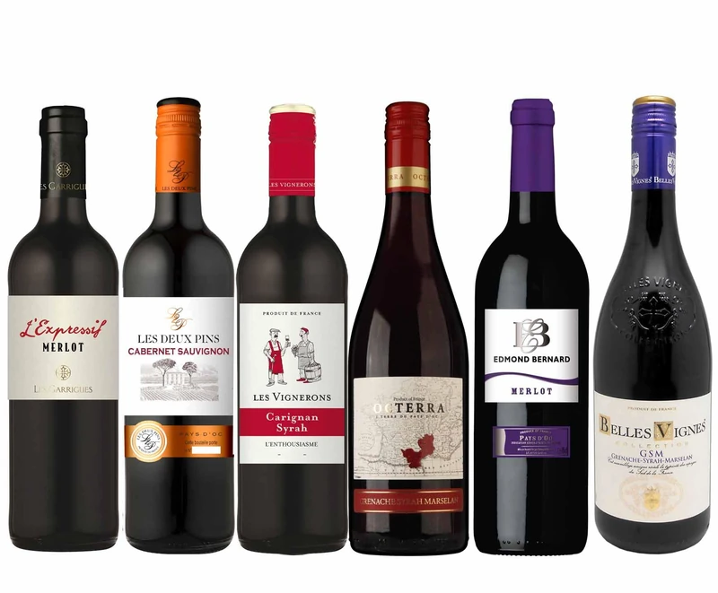 La Grande Vinothèque - Southern French Red Wine Mixed Case (6 x 0,75L)