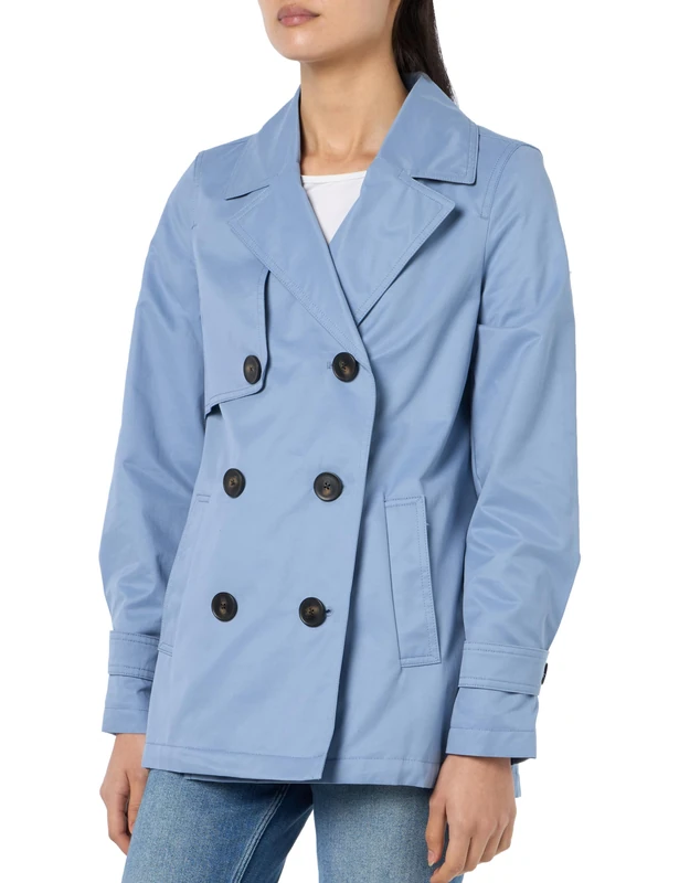 s.Oliver Women's 2149095 Outdoor Jacket, 5271 Blue, 6