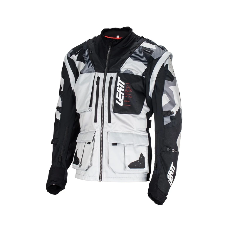 Leatt Men's Motocross Jacket, Grey, S