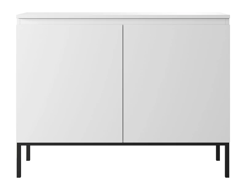 Selsey Engineered Wood Sideboard, White, 100 cm - Image 1