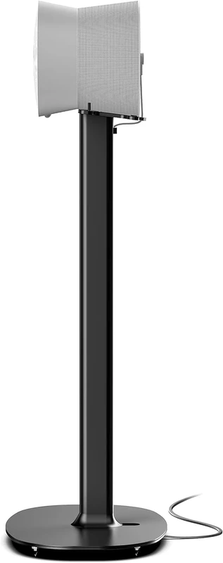 Flexson Floor Stand for Sonos ERA 300, Single pack in Black with cable management