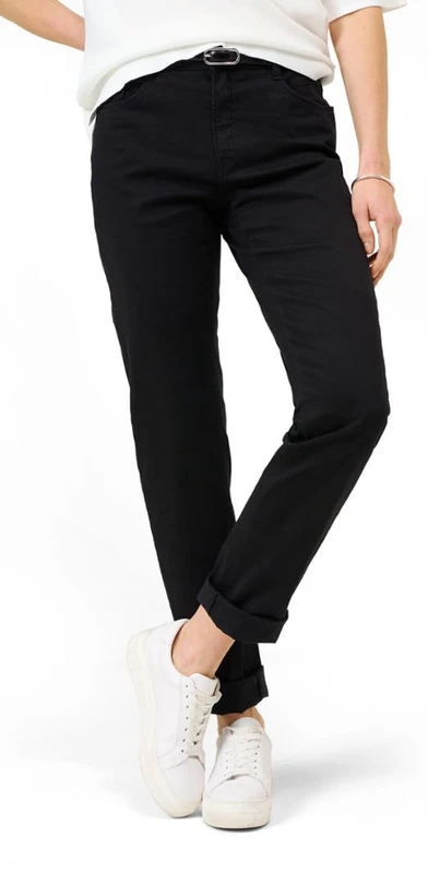 BRAX Women's Style Mary Elegant-Sportive Five-Pocket-Hose Slacks, Black (Perma Black), 27W x 32L - Image 1