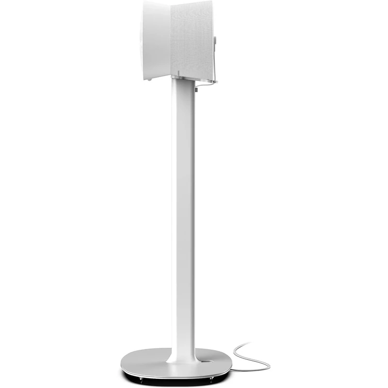Flexson Floor Stand for Sonos ERA 300, Single pack in White with cable management