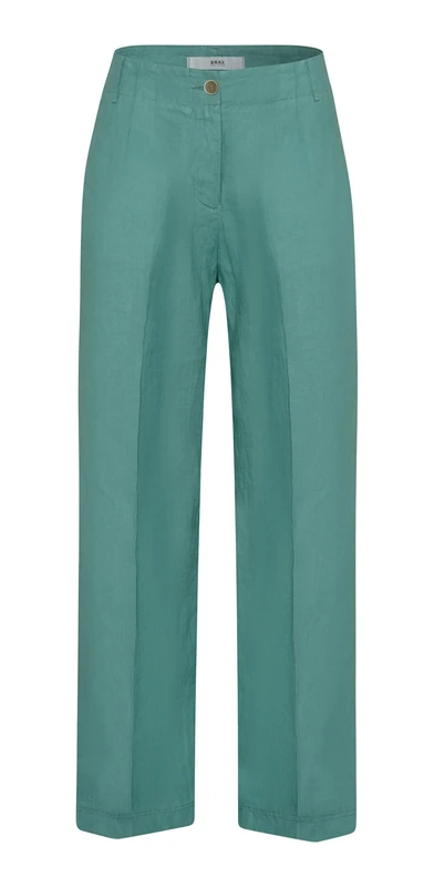 BRAX Women's Style Maine S Trousers with Casual Silhouette Casual Trousers, Sage, 29W x 30L