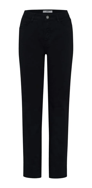 Style Carola Elegant Sporty Five Pocket Trousers, Black (Perma Black), 32W x 30L