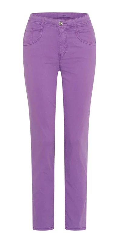 BRAX Women's Style Shakira S Free to Move: Five-Pocket Skinny Jeans, Purple, 34W x 30L