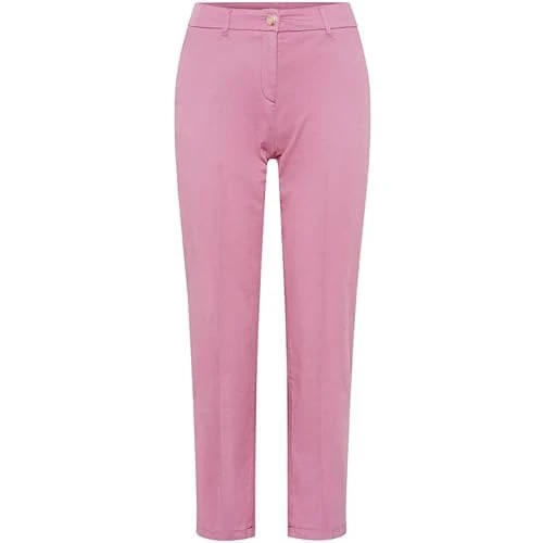 Brax Women's Style Maron S Smart Cotton Slacks, White, 38W x 30L