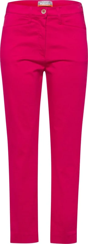 Raphaela by Brax Women's Lorella Super Dynamic Cotton Pigment Slacks, Magenta, 36W x 30L