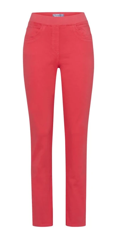 Raphaela by Brax Pamina Fun Light Denim & Colours, Hibiscus, 32W x 30L