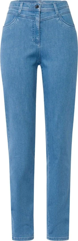 Raphaela by Brax Women's Laura New Authentic Denim Jeans, Bleached, 36W x 30L