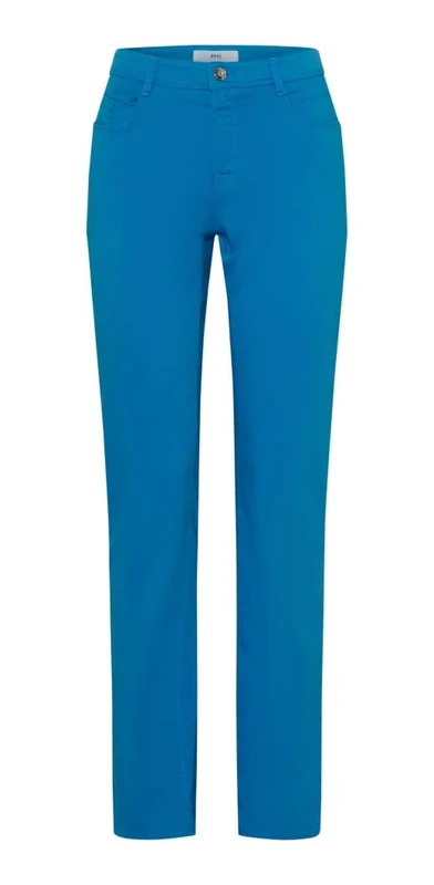 Style Mary Elegant Sporty Five Pocket Trousers, Sky Blue, 34W x 32L