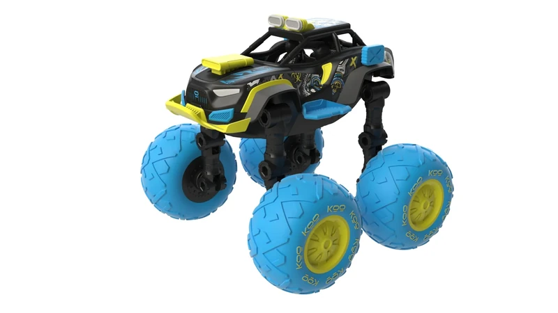 KOO Be Blip KINCHIKA – Remote-Controlled Car – Rechargeable Battery – LED Lights – Universal Remote Control with 3 Batteries (Not Included) – 2.4 GHz 14 km/h – Suitable for Ages 5 Years and Above –