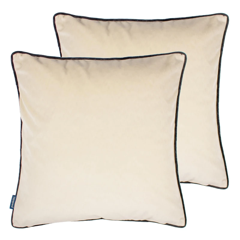 Paoletti Torto Polyester Filled Cushions Twin Pack