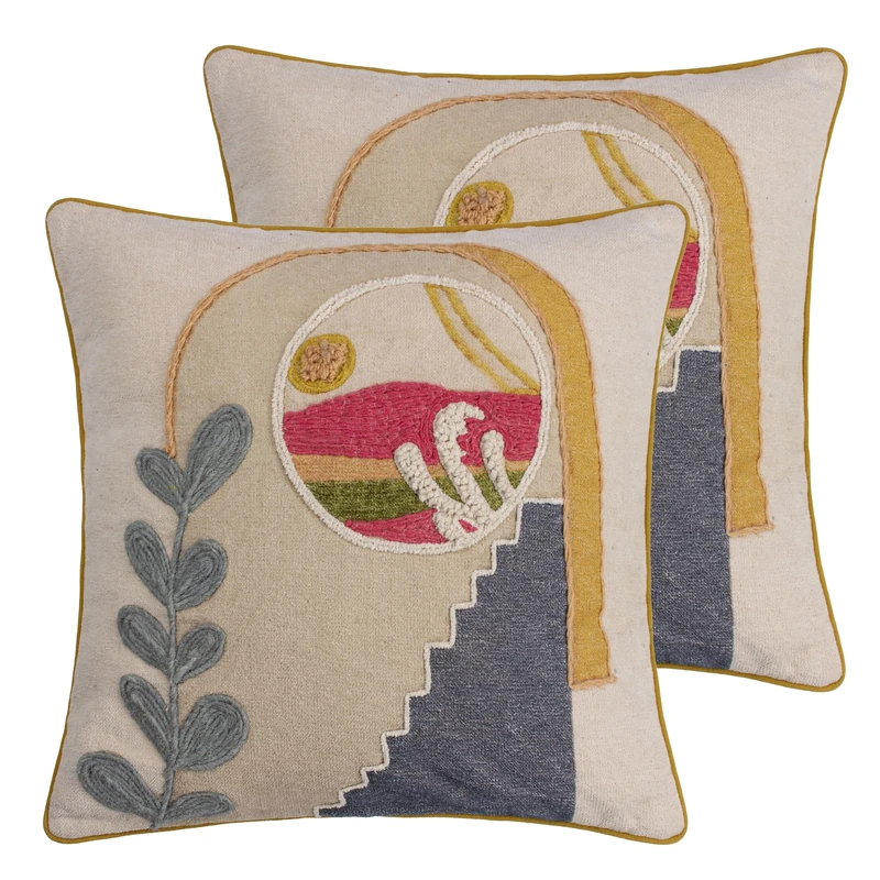 furn. Margo Feather Filled Cushions Twin Pack