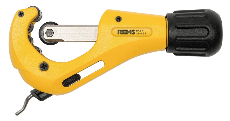 REMS RAS P 10-40 T Pipe Cutter with Integrated Pipe Deburrer with Cutting Wheel 290002 R - Image 1
