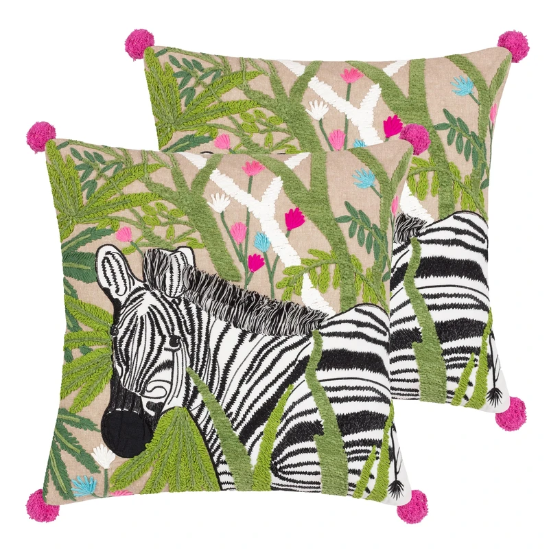 furn. Wylder Zedra Feather Filled Cushions Twin Pack