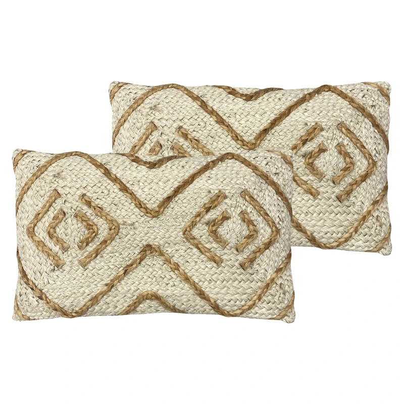 furn. Mynu Feather Filled Cushions Twin Pack,30 x 50cm