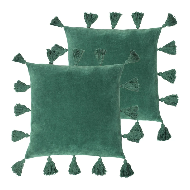 furn. Medina Feather Filled Cushions Twin Pack
