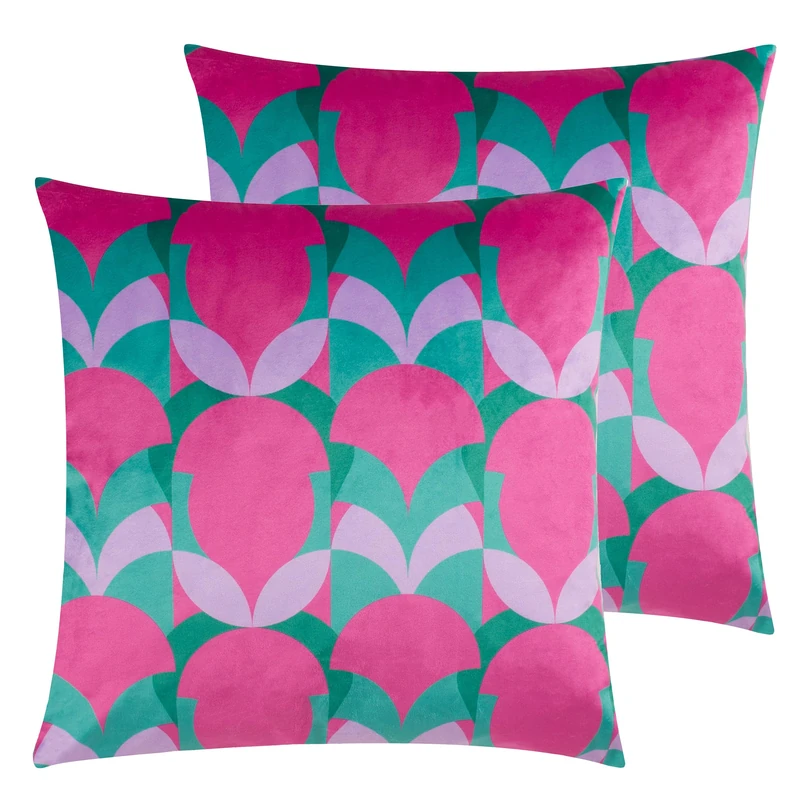 Heya Home Raeya Feather Filled Cushions Twin Pack