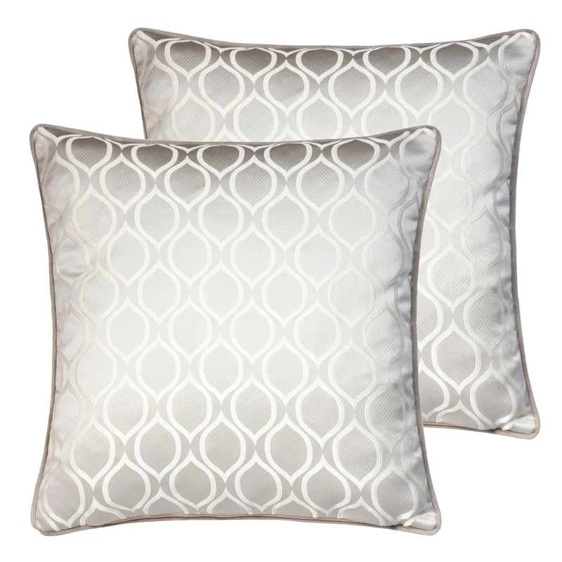 Prestigious Textiles Solitaire Feather Filled Cushions Twin Pack,50 x 50cm