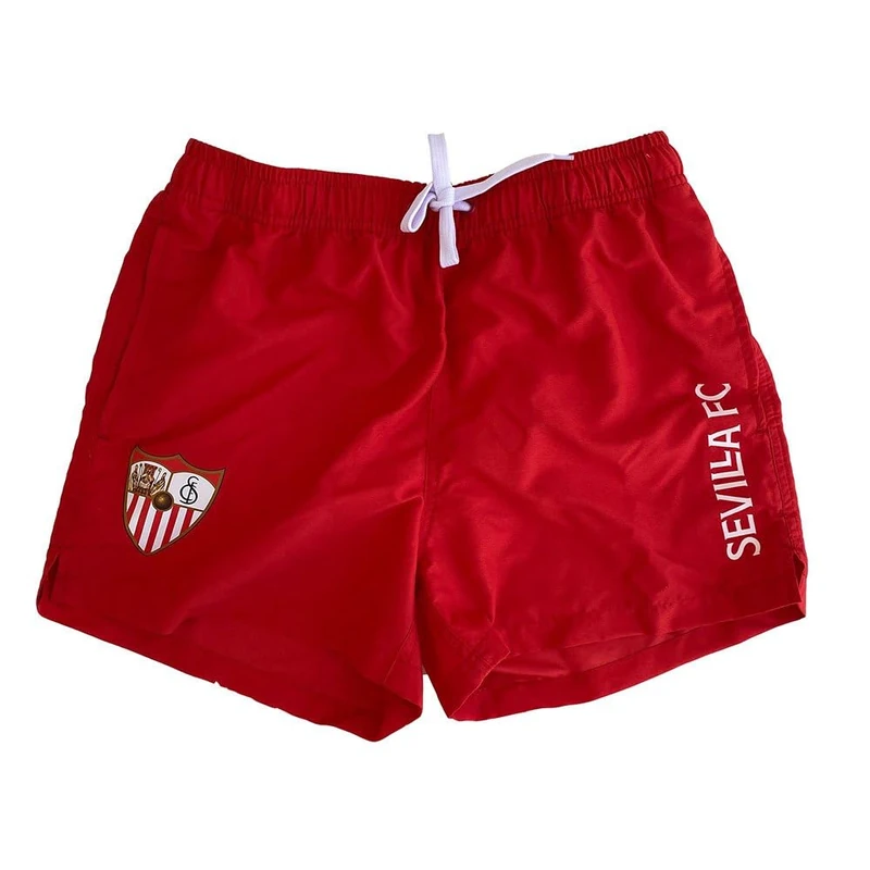 Sevilla FC | Red Logo T8 Swimsuit, red, 8 Years - Image 1