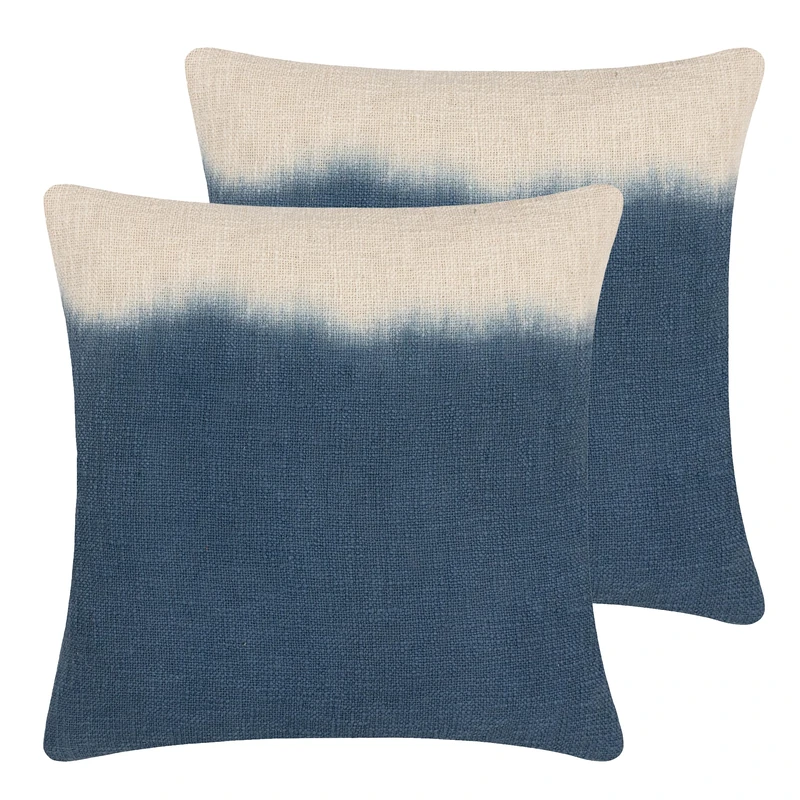 furn. Mizu Square Polyester Filled Cushions Twin Pack - Image 1