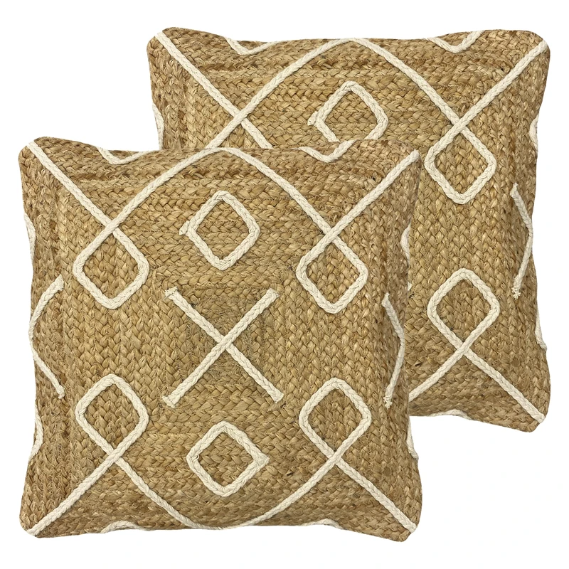 furn. Roolu Polyester Filled Cushions Twin Pack