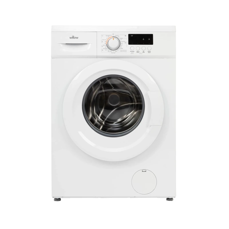 Willow WWM712W 7kg 1200 Spin Front Loading, Washing Machine with 23 Washing Programs, Child Lock, 1 Year Warranty - White