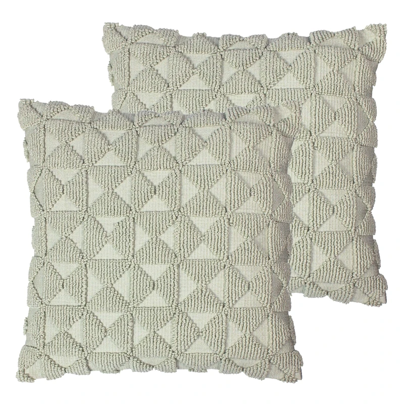furn. Varma Feather Filled Cushions Twin Pack - Image 1