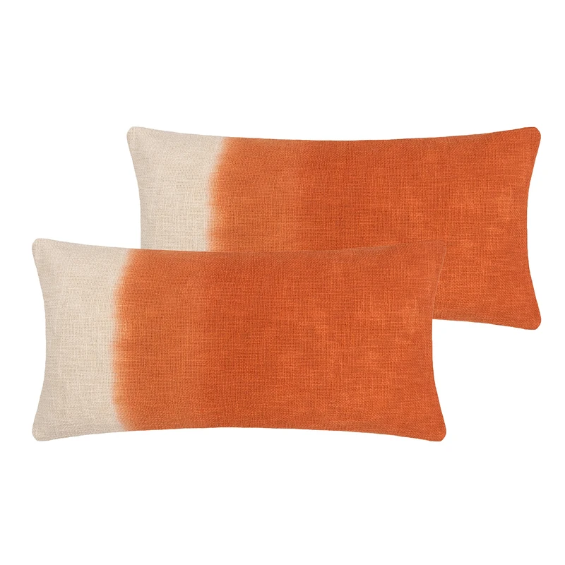 furn. Mizu Rectangular Feather Filled Cushions Twin Pack