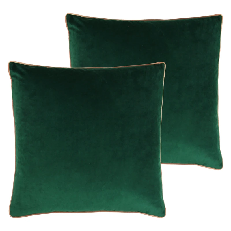 Paoletti Meridian Feather Filled Cushions Twin Pack