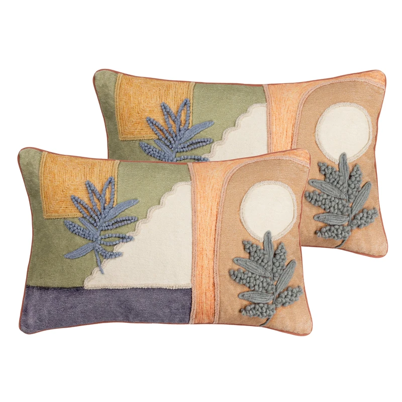 furn. Tulna Feather Filled Cushions Twin Pack