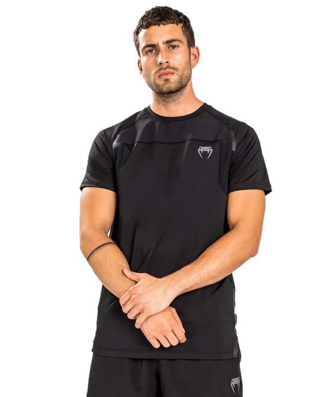 Venum Men's G-fit Air Dry Tech T-Shirt-Black, M - Image 1